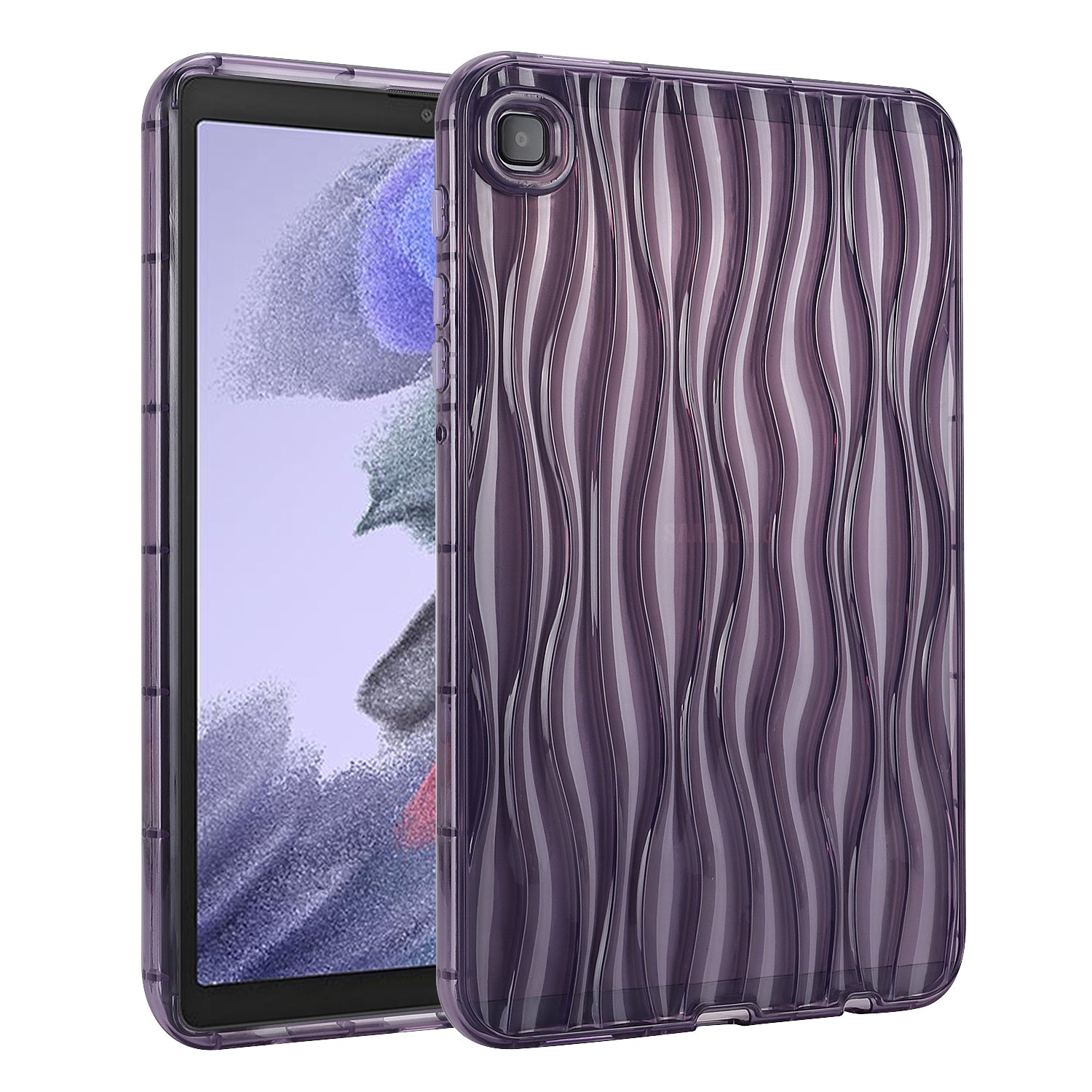 For Samsung Galaxy Tab A7 Lite 8.7-inch T225 T220 Transparent TPU Case Water Ripple Texture Anti-Slip Tablet Cover For Samsung Galaxy Tab A7 Lite 8.7-inch T225 T220 Transparent TPU Case Water Ripple Texture Anti-Slip Tablet Cover